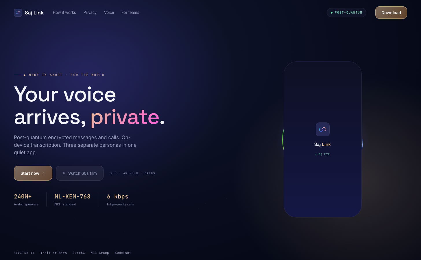 تطبيق Saj Link بالعربية — app.sajlink.com